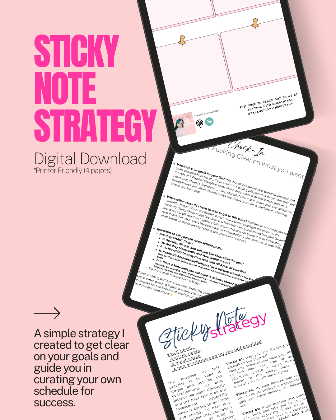 Sticky Note Strategy